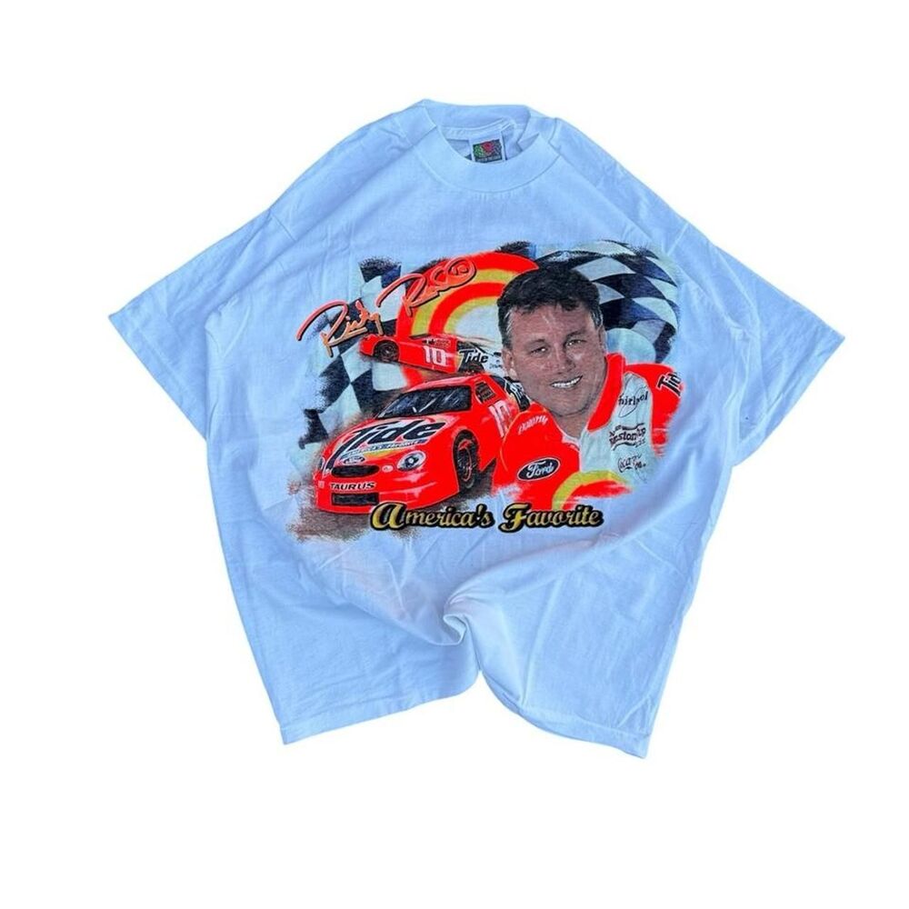Nascar Men's White T-shirt